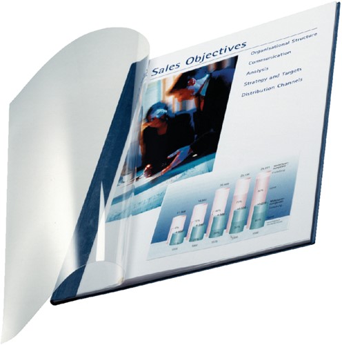 Inbindomslag Leitz 7mm soepel zwart 10 Stuk-3
