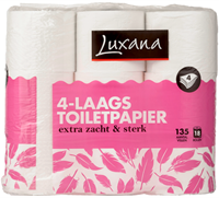 LUXANA TOILETPAPIER 4-laags 18 rol 