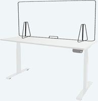 PLEX OPZETWAND 80 cm x 65 cm