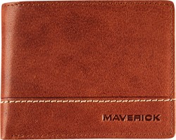 MAVERICK ROUGH GEAR BILFOLD RFID COGNAC